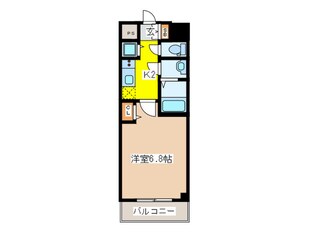 ﾌﾟﾚｻﾝｽ立売堀ﾊﾟｰｸｼﾃｨ(610)の物件間取画像